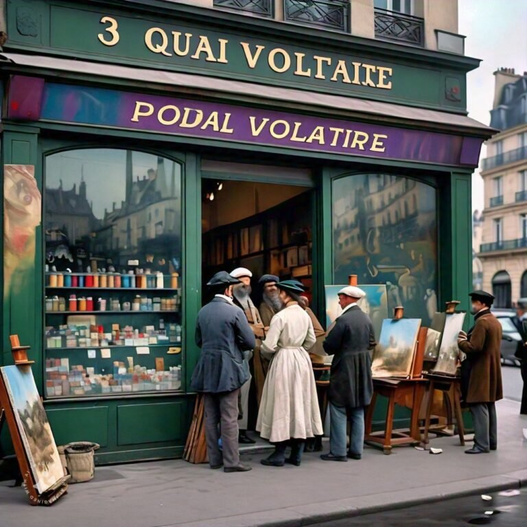 What Famous Artists Bought Pigments at 3 Quai Voltaire?